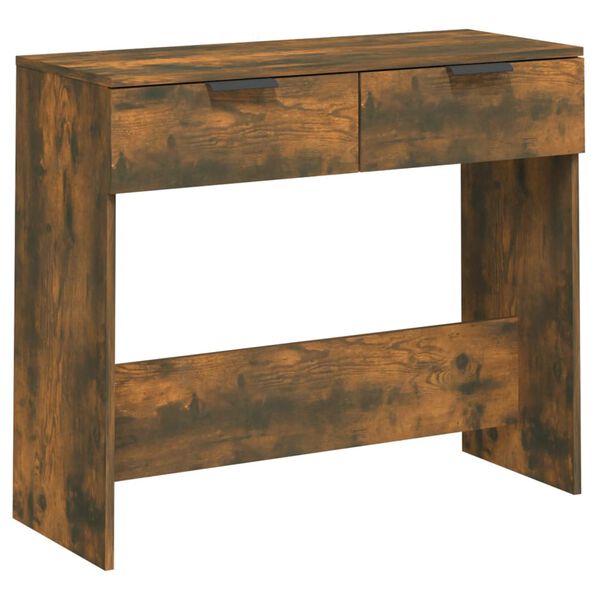 vidaXL Konsolentisch R&auml;uchereiche 90x36x75 cm Holzwerkstoff