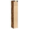 vidaXL Hochschrank Schmal Räuchereiche 40x42,5x225 cm Holzwerkstoff