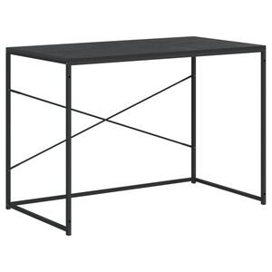 vidaXL Computertisch Schwarz 110x60x70 cm Holzwerkstoff