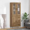 vidaXL Highboard Artisan-Eiche 69,5 x 34 x 90 cm Holzwerkstoff