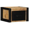 vidaXL Nachttisch 40x35x25 cm Raues Mango-Massivholz
