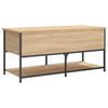 vidaXL Sitzbank mit Stauraum Sonoma-Eiche 100x42,5x47 cm Holzwerkstoff