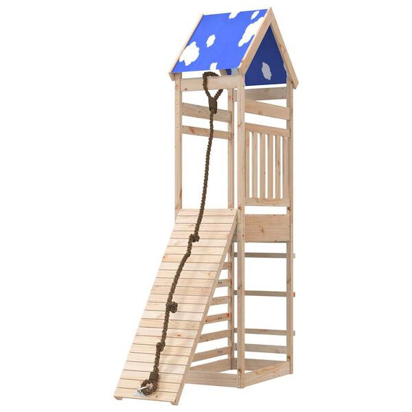 vidaXL Spielturm Massivholz Kiefer