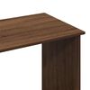 vidaXL Schreibtisch Braun Eichen-Optik 80x40x75 cm Holzwerkstoff