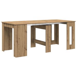 vidaXL Esstisch Artisan-Eiche 180 x 85 x 75 cm Holzwerkstoff