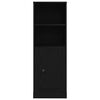 vidaXL Highboard Schwarze Eiche 36 x 35,5 x 103,5 cm Holzwerkstoff