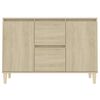 vidaXL Sideboard Sonoma-Eiche 103,5x35x70 cm Holzwerkstoff