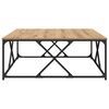 vidaXL Couchtisch Artisan-Eiche 100 x 100 x 40 cm Holzwerkstoff