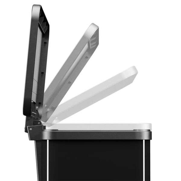 Hailo Tretm&uuml;lleimer Oko Duo Plus Gr&ouml;&szlig;e L 17L + 9L Schwarz 0630-260