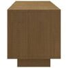 vidaXL TV-Schrank Honigbraun 110x30x33,5 cm Massivholz Kiefer
