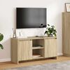 vidaXL TV-Schrank Sonoma-Eiche 102x37,5x52,5 cm Holzwerkstoff