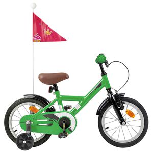 vidaXL Kinderfahrrad 12 Zoll f&uuml;r 2-4 Jahre alt Gr&uuml;n
