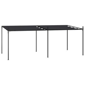 vidaXL Pavillon mit Ausziehbarem Dach 600x300x233 cm Anthrazit