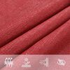 vidaXL Sonnensegel 160 g/m² Rot 3x6 m HDPE