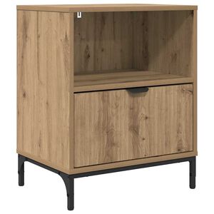 vidaXL Nachttisch Artisan-Eiche 49 x 36 x 61 cm Holzwerkstoff