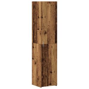 vidaXL Highboard Altholz 40 x 42,5 x 185 cm