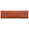 vidaXL R&uuml;ckenkissen Rot-Orange 180 x 50 cm Cordstoff