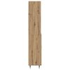 vidaXL Highboard Artisan-Eiche 69,5 x 34 x 180 cm Holzwerkstoff