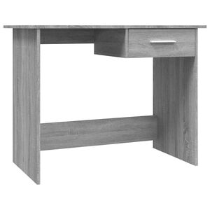 vidaXL Schreibtisch Grau Sonoma 100x50x76 cm Holzwerkstoff