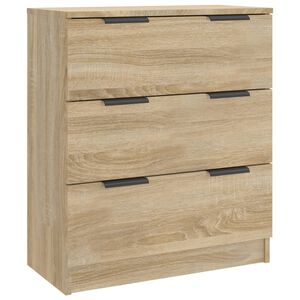vidaXL Sideboard Sonoma-Eiche 60x30x70 cm Holzwerkstoff