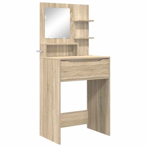 vidaXL Schlafzimmer-Frisiertische Sonoma-Eiche 80 x 39,6 x 135 cm