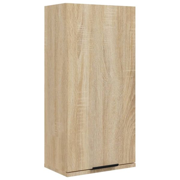 vidaXL Wand-Badschrank Sonoma-Eiche 32x20x67 cm