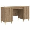 vidaXL Schreibtisch Artisan-Eiche Holzwerkstoff 142,5 x 50 x 75 cm