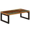vidaXL Couchtisch 100x50x35 cm Altholz und Stahl