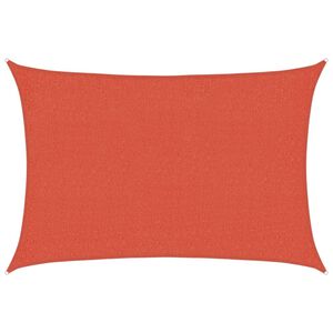 vidaXL Sonnensegel 160 g/m&sup2; Terrakottarot 2x3 m HDPE