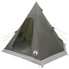 vidaXL 3 Personen Olivegr&uuml;n 185T Polyester mit PU-Beschichtung