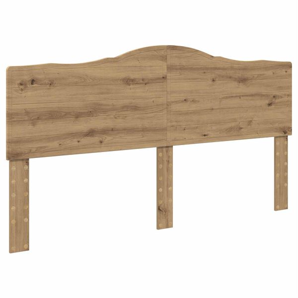 vidaXL Kopfteil Artisan-Eiche 180 cm Holzwerkstoff