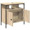 vidaXL Badezimmerschrank mit T&uuml;r Beige 60 x 30 x 60 cm Holzwerkstoff