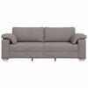 vidaXL Sofa 178cm Taupe Stoff