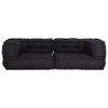 vidaXL 2-Sitzer-Modulsofa Anthrazit 140x70x36 cm Stoff