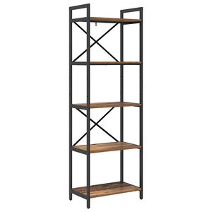 vidaXL B&uuml;cherregal Altholz 56 x 34 x 171 cm Holzwerkstoff