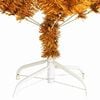 vidaXL Weihnachtsbaum mit 150 LEDs mit Ständer Gold 150 cm Haustier