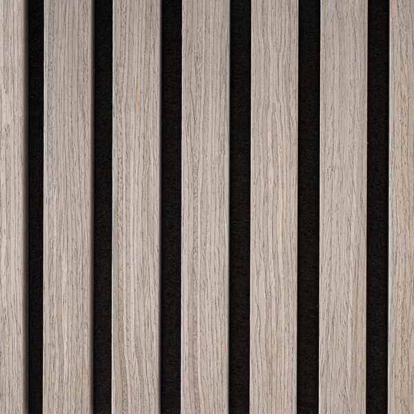 WallArt Aku Akustik-Wandpaneele 4 Stk. Grau Eichen-Optik