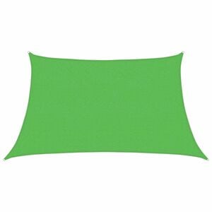 vidaXL Sonnensegel 160 g/m&sup2; Hellgr&uuml;n 3/4x2 m HDPE