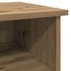 vidaXL Sideboard Artisan-Eiche 100 x 35,5 x 60 cm Holzwerkstoff