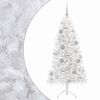 vidaXL K&uuml;nstlicher Weihnachtsbaum mit Weihnachtskugel 150 cm 150 LEDs
