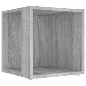 vidaXL Beistelltisch Grau Sonoma 33x33x34,5 cm Holzwerkstoff