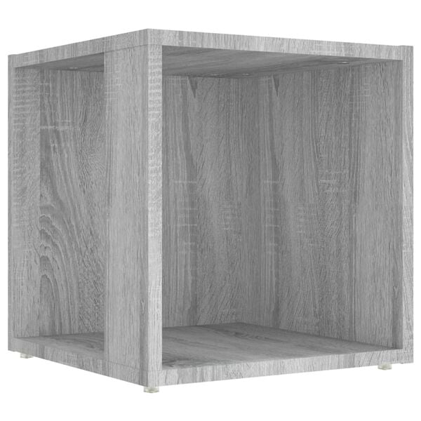 vidaXL Beistelltisch Grau Sonoma 33x33x34,5 cm Holzwerkstoff
