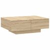 vidaXL Couchtisch Sonoma-Eiche 90x60x31 cm Holzwerkstoff