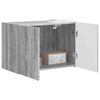 vidaXL TV-Wandschrank Graues Sonoma 59,5 x 31 x 40 cm Holzwerkstoff