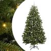 vidaXL K&uuml;nstlicher Weihnachtsbaum Gr&uuml;n 300 cm PVC und Metall