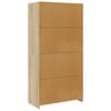 vidaXL Kleiderschrank Sonoma-Eiche 100x50x200 cm Holzwerkstoff