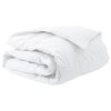 vidaXL Winterbettdecke 200 x 200 cm Winter Feder Wei&szlig; Atmungsaktiv