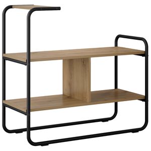 vidaXL Konsolentisch Artisan-Eiche 80 x 35 x 75 cm Holzwerkstoff