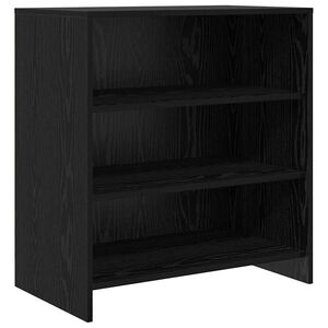 vidaXL Sideboard Schwarz 70 x 41 x 75 cm Holzwerkstoff