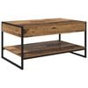 vidaXL Couchtisch Altholz 80 x 50 x 40 cm Holzwerkstoff